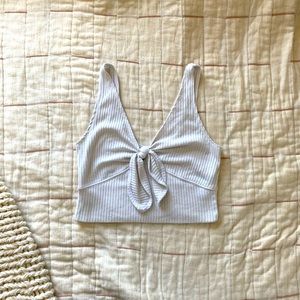 White Knot Front Tank